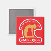 Aimant Ustrasana Camel Pose • Increases Flexibility Yoga (Recto/Verso)