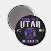 Aimant Utah (Recto/Verso)