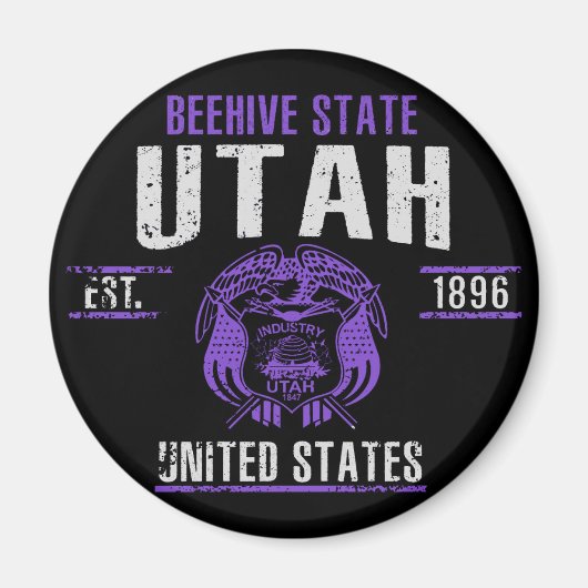 Aimant Utah (Devant)