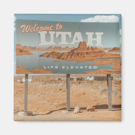 Aimant Utah Life Eleved (Devant)