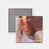 Aimant utah réfrigérateur magnétique bryce canyon (Recto/Verso)