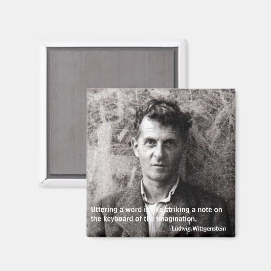 Aimant Utiliser un mot est comme frapper ... (Recto/Verso)