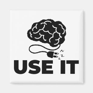 Aimant Utilisez-le - Conception de cerveau