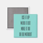 Aimant Utilisez-le pour le porter (Recto/Verso)