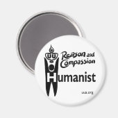 Aimant UU Humaniste (Recto/Verso)