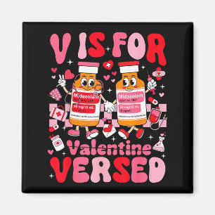 Aimant V est pour Infirmière de la Saint-Valentin expérim