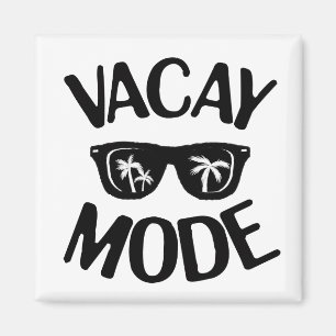 Aimant Vacances Art Vacay Mode Word Texte Art