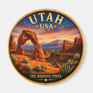 Aimant Vacances au parc national des Arches de l'Utah 🟡