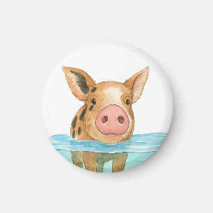 Aimant Vacances aux Bahamas avec les cochons 2025 Souveni