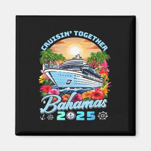 Aimant Vacances croisière en famille 2025 Croisière ensem