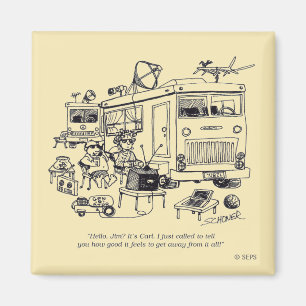 Aimant Vacances de famille