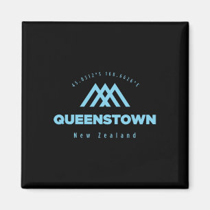 Aimant Vacances de montagne à Queenstown skiant Nouvelle-