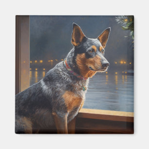 Aimant Vacances de Noël de la Bataille australienne Pawso