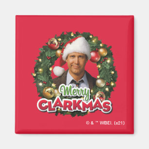 Aimant Vacances de Noël Merry Clarkmas