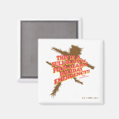 Aimant Vacances de Noël | Vacances à quatre alarmes (Recto/Verso)