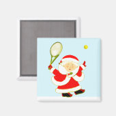 Aimant Vacances de tennis (Recto/Verso)