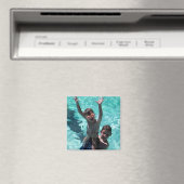 Aimant Vacances d'été aux grands-parents Photo (In Situ (Lave-vaisselle))