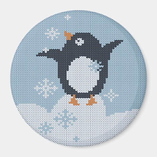 Aimant Vacances d'hiver (Devant)