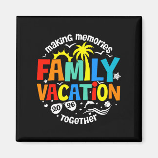 Aimant Vacances en famille 2026
