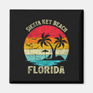Aimant Vacances en famille Vintage Retro Florida Siesta K