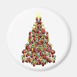 Aimant Vacances Noël Arbre d'hiver Décoré