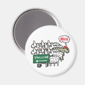 Aimant Vaccination contre la cire des moutons (Recto/Verso)