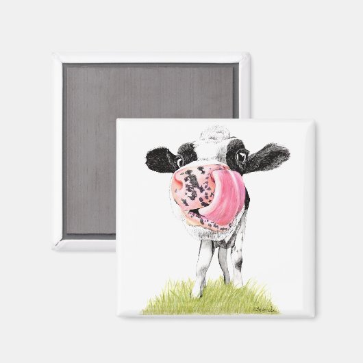 Aimant Vache (Recto/Verso)