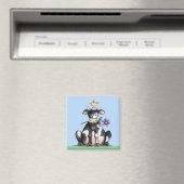 Aimant Vache assise (In Situ (Lave-vaisselle))