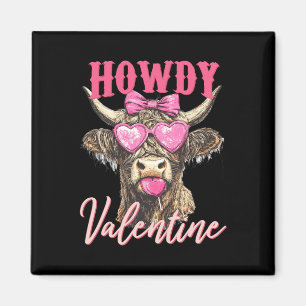 Aimant Vache Coquette Saint-Valentin 
