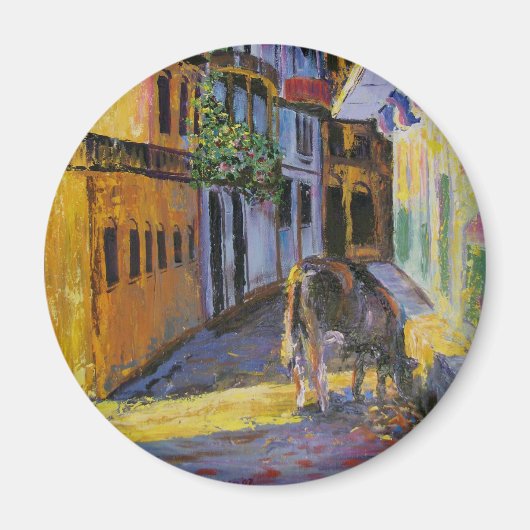 Aimant Vache de pâturage (Devant)