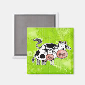Aimant vache et veau (Recto/Verso)