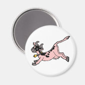 Aimant Vache fraise (Recto/Verso)