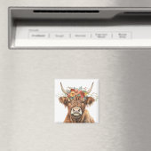 Aimant Vache Highland. (In Situ (Lave-vaisselle))