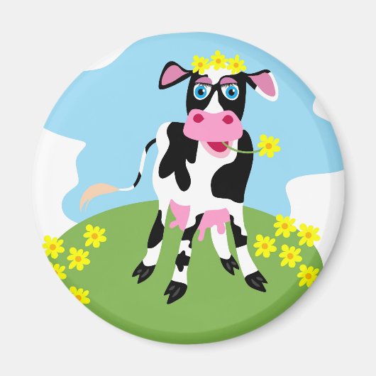 Aimant Vache laitière (Devant)