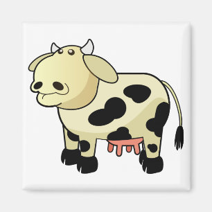 Aimant Vache Laitière de Dessin Animé