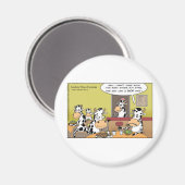 Aimant Vache Mange Mari Drôle Cadeaux Tee - shirt Mugs &  (Recto/Verso)