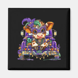 Aimant Vache Mardi Gras Camion Nola Mignons Enfants Garço
