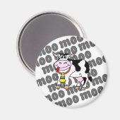 Aimant Vache Moo (Recto/Verso)