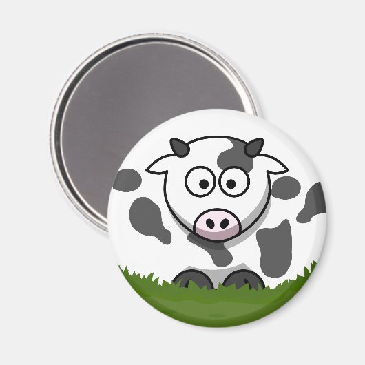 Aimant Vache ronde (Recto/Verso)