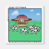 Aimant Vaches Aliens (Devant)