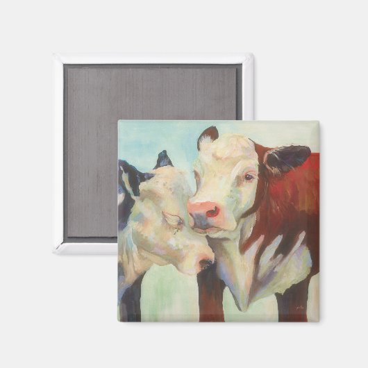 Aimant Vaches amoureuses (Recto/Verso)
