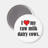 Aimant Vaches du coeur (Recto/Verso)