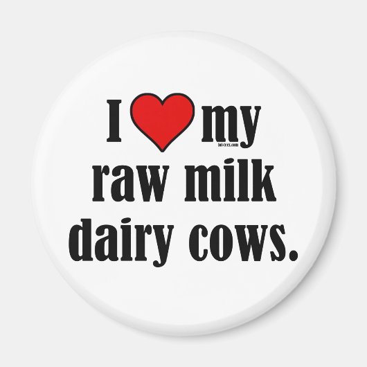 Aimant Vaches du coeur (Devant)