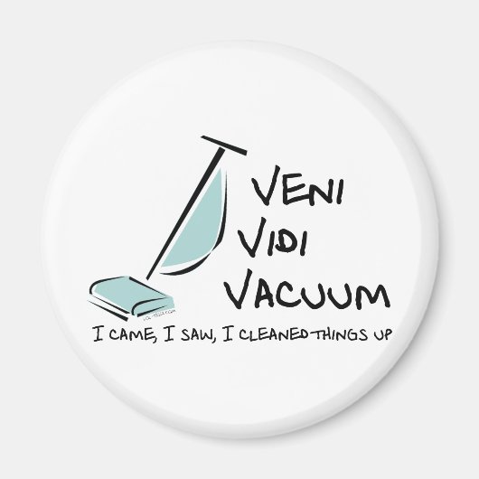 Aimant Vacuum Veni Vidi (Devant)