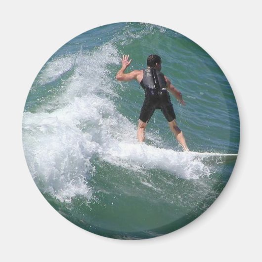 Aimant Vague de surf (Devant)