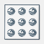 Aimant Vague forte (Devant)