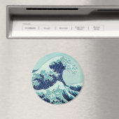 Aimant Vagues bleues Hokusai (In Situ (Lave-vaisselle))