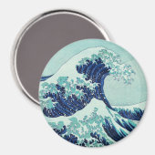Aimant Vagues bleues Hokusai (Recto/Verso)