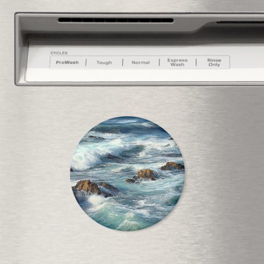 Aimant Vagues de l'océan Pacifique (In Situ (Lave-vaisselle))