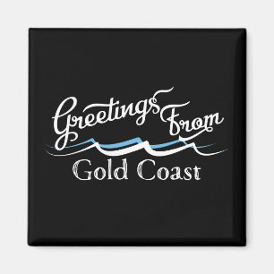 Aimant Vagues d'eau Gold Coast